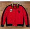 Polo Ralph Lauren Spain Big Pony Track Jacket Men's XL Red Black Full Zip Rare