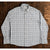Faherty Brand Seaview Flannel Shirt Mens XL Gray White Plaid Organic Cotton EUC