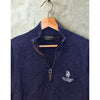 Glenmuir Old Course St Andrews 1/4 Zip Golf Pullover Sz. S Blue Premium Cotton