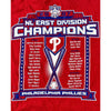 Philadelphia Phillies MLB 2007 NL East Champions Majestic T-Shirt Sz. XL Red