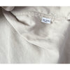 Polo Ralph Lauren Caldwell Camp Shirt Ivory Silk Cotton Loop Collar Men's Small