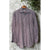 ETON Slim Fit Dress Shirt 16 41 L Purple Check Spread Collar Cotton Luxury