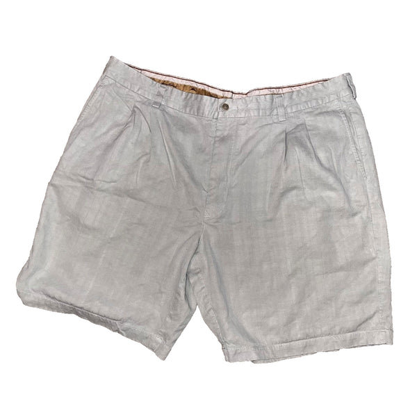 Tommy Bahama Island Bamboo Silk Shorts Mens 40 Cream Relaxed Fit Beach