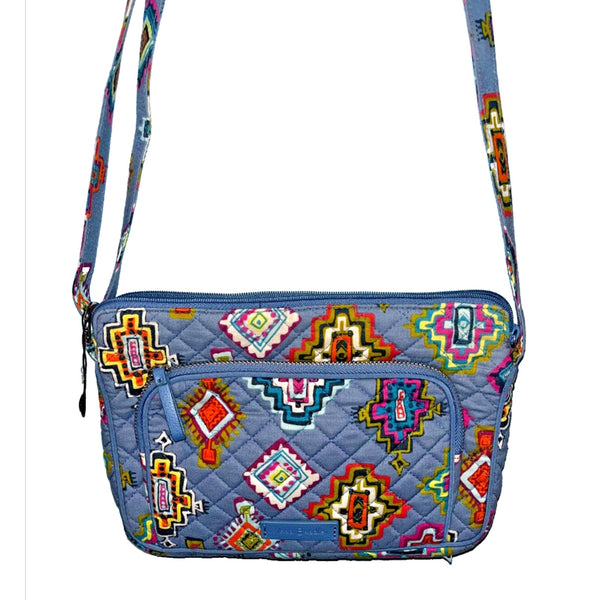 Vera Bradley Crossbody Purse Small Southwestern Aztec Multicolor Retired