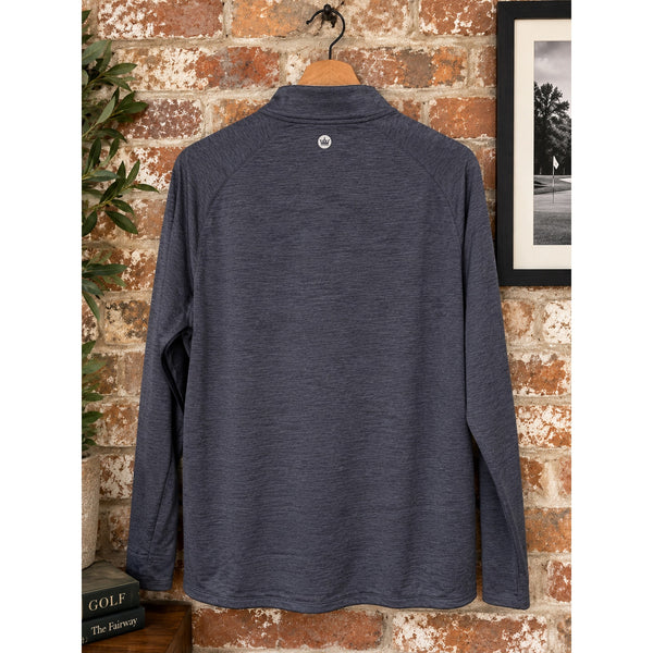 Peter Millar Crown Crafted Stealth Performance Quarter Zip Fortune Men's L NWOT
