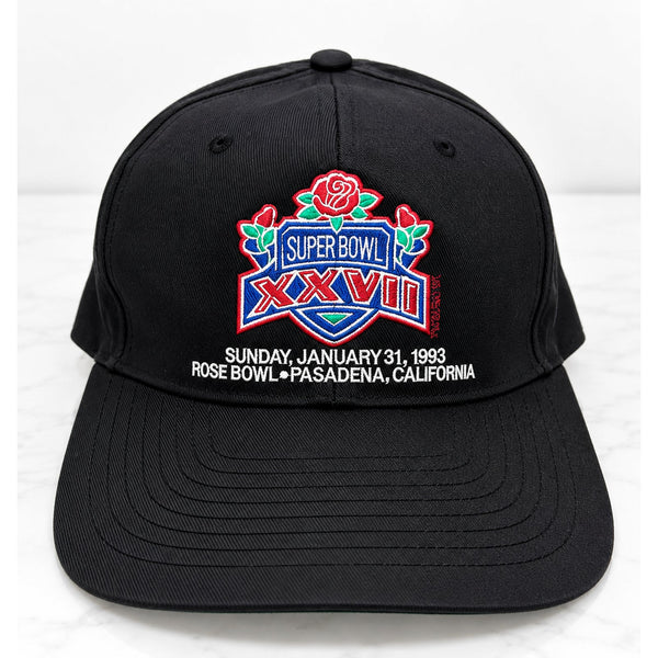 Super Bowl XXVII New Era Snapback Hat 1993 Cowboys Bills Rose Bowl Vintage NFL