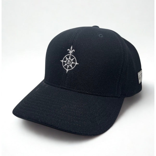Bayonne Golf Club Hat Yupoong 110 Flexfit Tech Black Adjustable Golf Cap OSFM