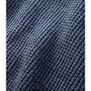 L.L. Bean Organic Cotton Fisherman Sweater 2XL Blue Roll Neck Waffle Knit NWT