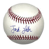 Jack Leiter Signed Official MLB Baseball Texas Rangers Full Rookie Signature