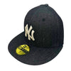 New York Yankees Denim Hat Baseball New Era 59FIFTY Cap 1999 World Series Size 7