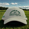 Huega House DraftKings Crown In One Golf Snapback Hat Beige Streetwear OSFA