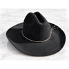 Milano Tuff Hedeman Roughstock 39 Cowboy Hat Black 6 7/8 XX Merino Wool USA