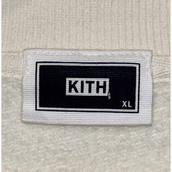 Kith NYC Liberty Color Crewneck Sweatshirt Men's XL Cream 2025 Exclusive NWOT
