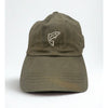 Trout Unlimited Fish Logo Dad Hat Cap Green Adjustable Sunfaded Cotton Fishing