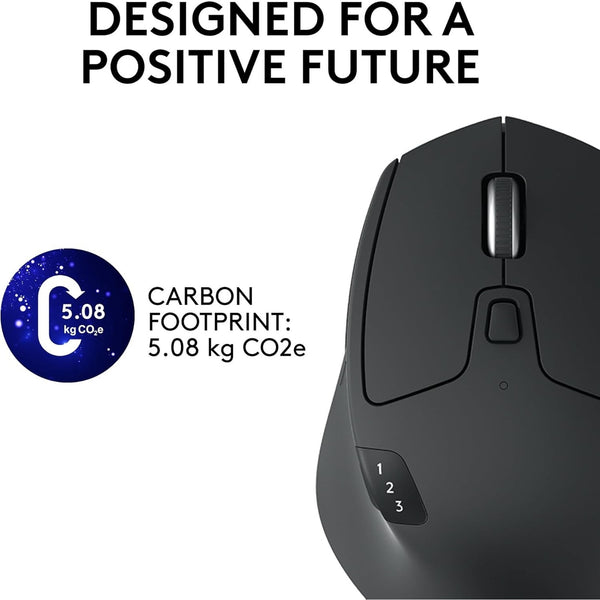 Logitech M720 Triathlon Wireless Bluetooth Mouse Black 910-006036 NIB