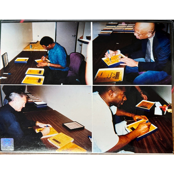 Los Angeles Lakers Forum Floor Signed Jabbar Magic West Baylor 40/125 SSG COA