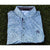 Greyson Erin Hills Den of Thieves Golf Polo Shirt XL Blue Dragon Print Stretch