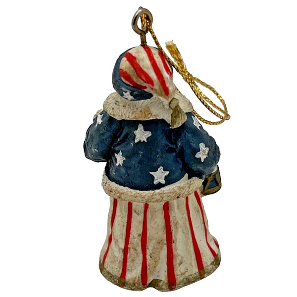 Kurt S Adler Wooden Toy Soldier Santa Captain Christmas Ornaments Lot Of 3