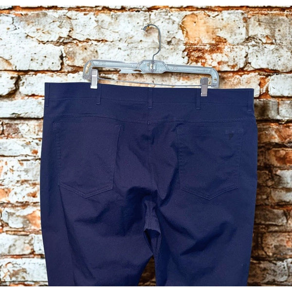 Public Rec Gamechanger 5 Pocket Pants Mens 42x28 Blue Stretch Tech EUC
