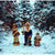 Kurt S Adler Wooden Toy Soldier Santa Captain Christmas Ornaments Lot Of 3
