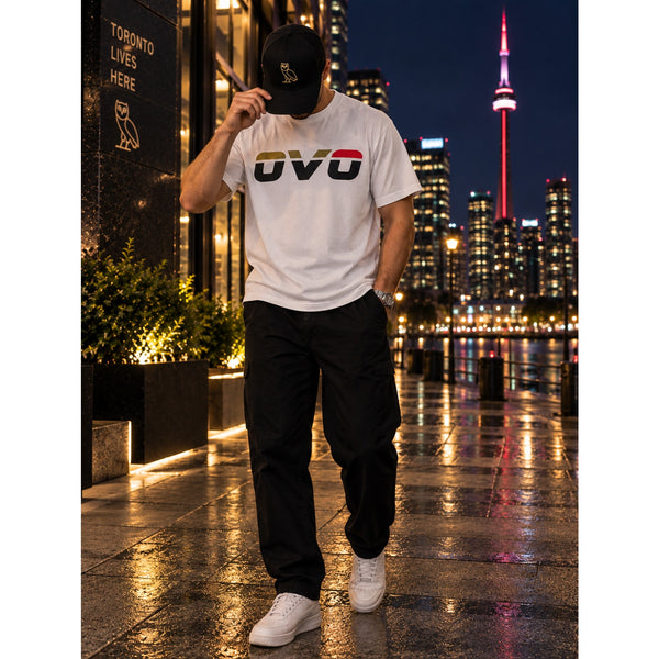 OVO October's Very Own Drake T-Shirt White Men's Large Rare Hip Hop