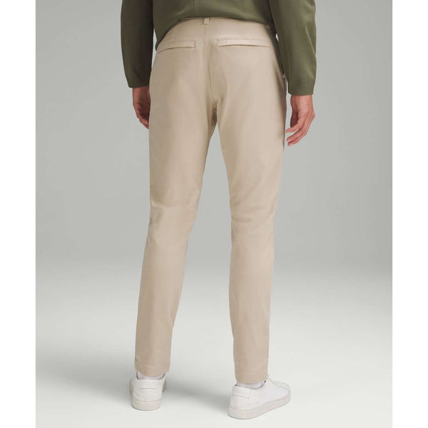 Lululemon Commission Pant Warpstreme Khaki Slim Trousers Men's 33x26 NWOT