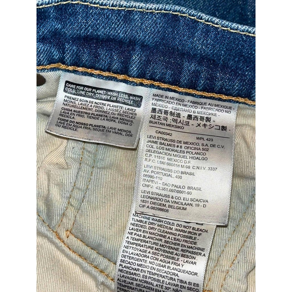 Levi’s 511 Jeans 36x32 (36x31) Men White Oak Cone Denim Selvedge Rare