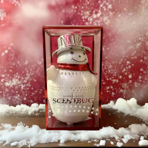 Bath & Body Works Slatkin & Co. Snowman Scentbug Home Fragrance Diffuser NEW