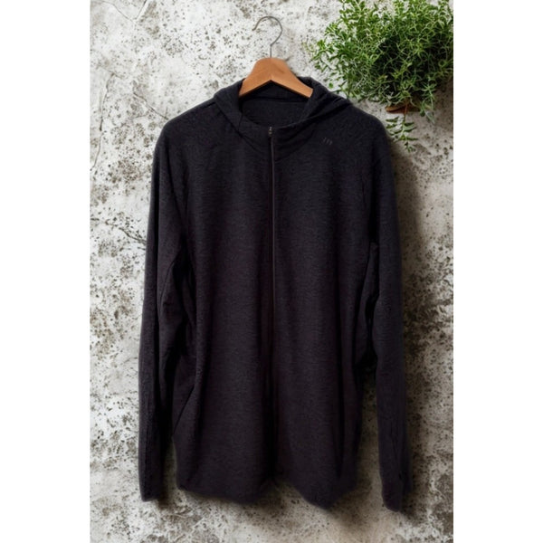 Lululemon Surge Warm Full Zip Hoodie Men's XL Navy Rulu Running Jacket LM4A77S