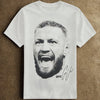 Conor McGregor UFC Megaprint Face Signature T-Shirt XL Vintage Y2K 100% Cotton