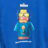 Wawa Iced Tea Employee T Shirt XL Blue Dress Your Bottle Y2K Rare Vintage