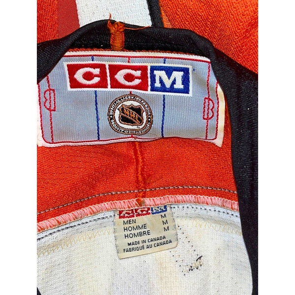 Philadelphia Flyers Rod Brind’Amour Signed Vintage Practice Worn CCM Jersey