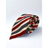 Donald J. Trump Signature Silk Striped Crest Tie Handmade