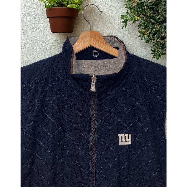 B. Draddy New York Giants Lawrence Golf Vest Mens XL Reversible Quilted NWOT