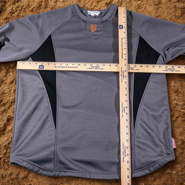 San Francisco Giants MLB Majestic Therma Base Pullover Sweatshirt XL Vintage