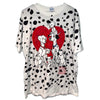 101 Dalmatians Vintage T-Shirt Walt Disney XL 1980s All Over Print