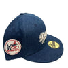 Los Angeles Dodgers Denim 1980 All Star New Era 59FIFTY Hat 7 1/2 MLB Fitted NWT
