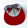 Bayonne Golf Club New Era Golf Hat S/M Red Performance Stretch Cap Private Club
