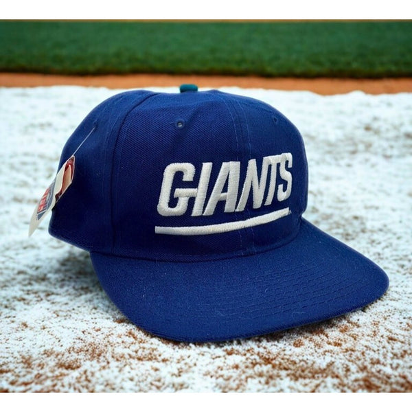 New York Giants New Era Snapback Hat NFL Wool Blue Vintage NWT