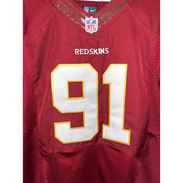 Washington Redskins Ryan Kerrigan #91 Nike Elite Jersey Sz 40 On Field NFL