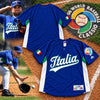 Italy Italia 2006 World Baseball Classic Majestic Jersey 2XL USA Made Vintage