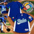 Italy Italia 2006 World Baseball Classic Majestic Jersey 2XL USA Made Vintage