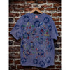 Supreme Clowns Tee Bleached Navy FW19 Week 17 Men’s Medium 100% Cotton