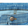 Mott & Bow Jane Mid Rise Skinny Jeans Women’s 32x28 Light Blue Stretch Denim