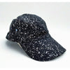 Lululemon Race To Place Run Hat 2.0 Black White Splatter EUC Adjustable