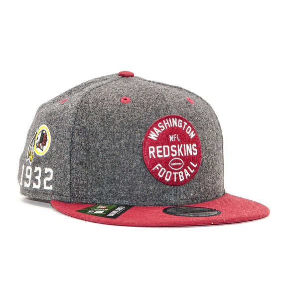 Washington Redskins New Era 9FIFTY NFL 100 Seasons 2019 Sideline Snapback Hat