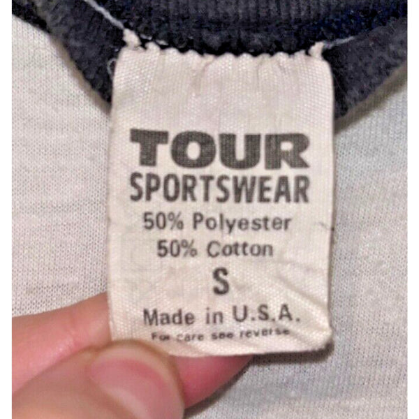 Journey Frontiers Tour T-shirt Size Small Raglan Single Stitch Tee Vintage 1983