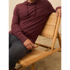 Faherty Sunwashed Organic Cotton Hoodie Men's Small Mahogany Pullover NWOT