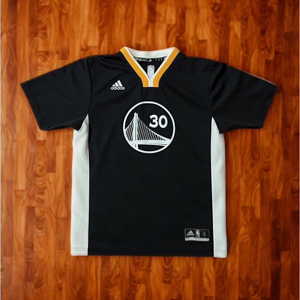 Stephen Curry Golden State Warriors Adidas Short Sleeve Replica Jersey NWT Large