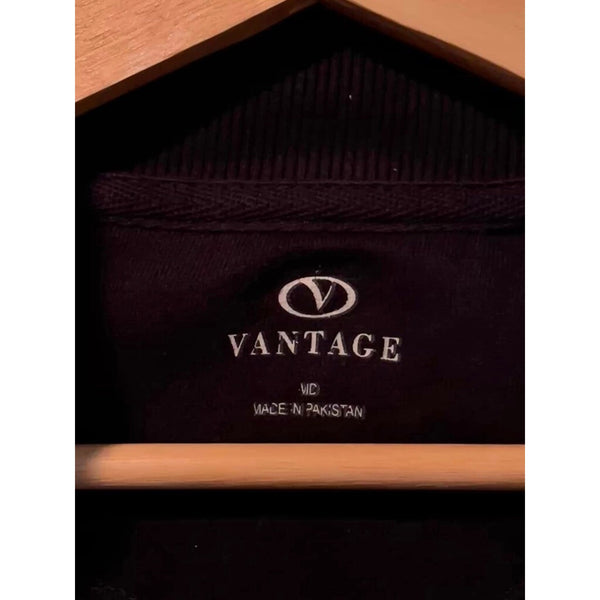 American Express Global Marketing Vantage 1/4 Zip Pullover Men’s M Navy EUC